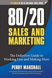 Books Paul recommends: 80/20 Sales And Marketing